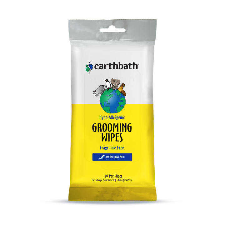 Earthbath - Dog Grooming Wipes Hypo Allergenic 30Ct