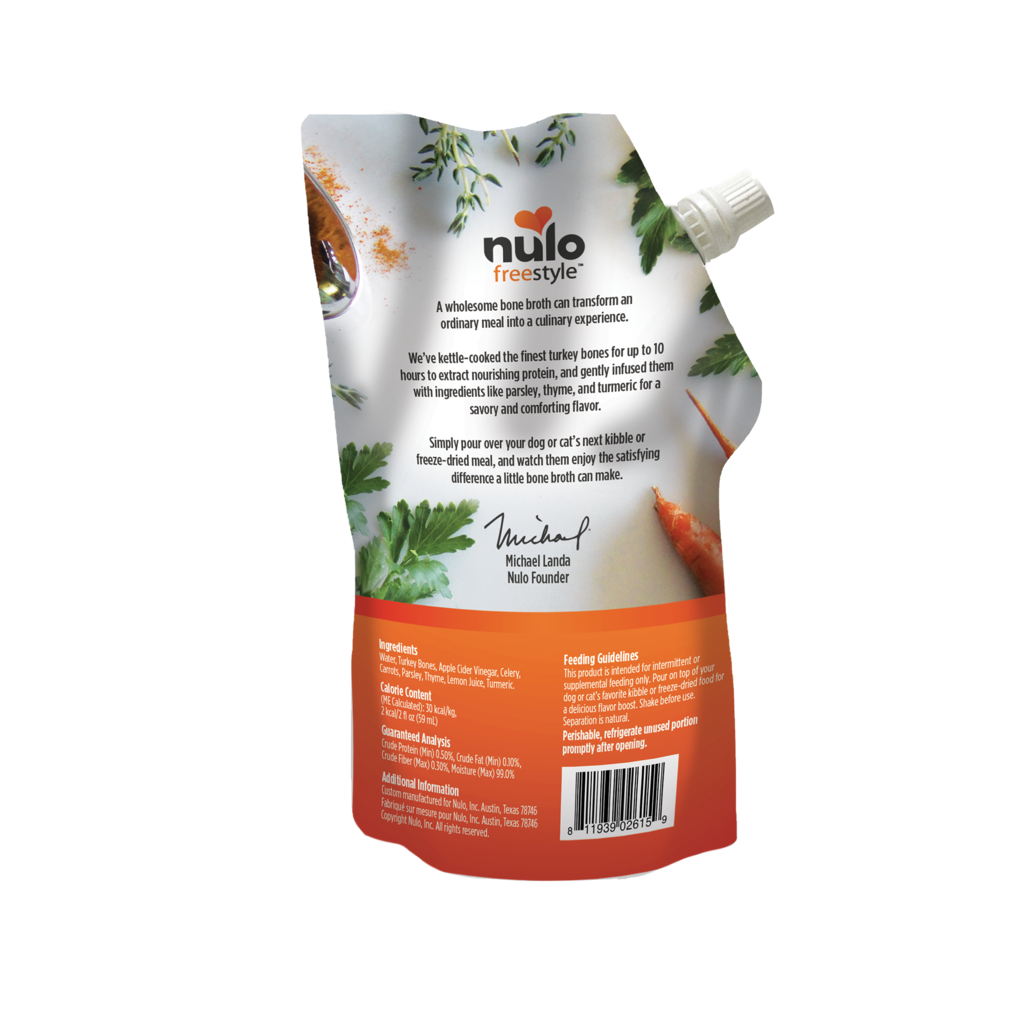 Nulo - Freestyle - Turkey Bone Broth