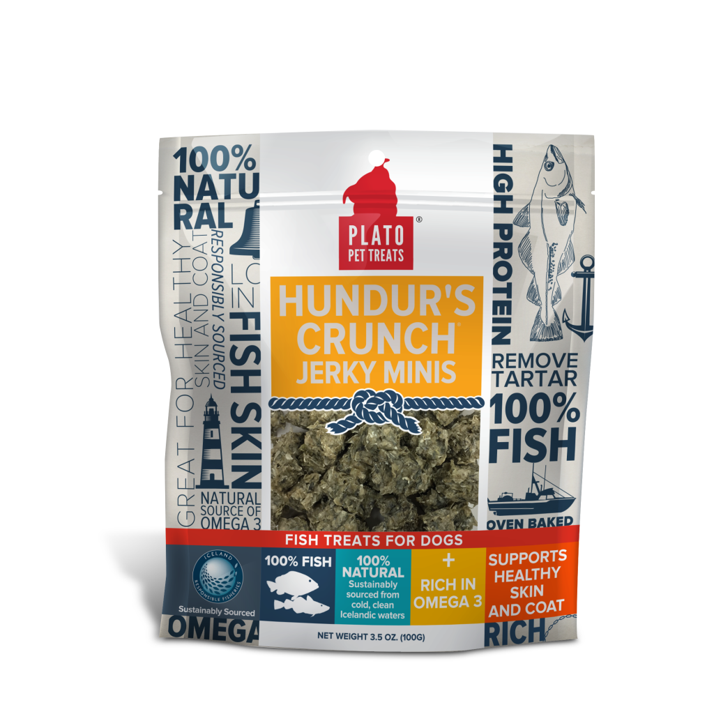 Plato - Hundur's Crunch Jerky Minis