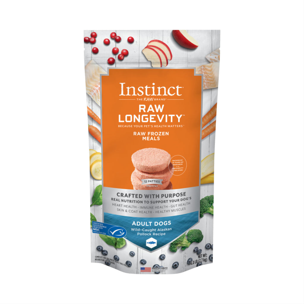 Instinct Longevity- Pollock - Patties