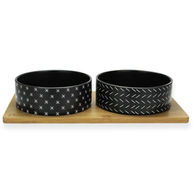 Be One Breed -  Bamboo Diner w/ Ceramic Bowls