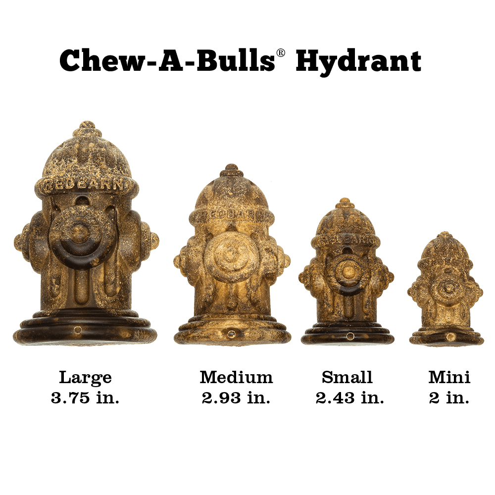Redbarn - Chew-A-Bulls Hydrant Lg 6pk