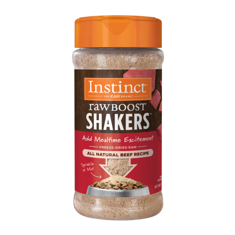 Instinct Raw Boost Shakers  - Dog - Beef