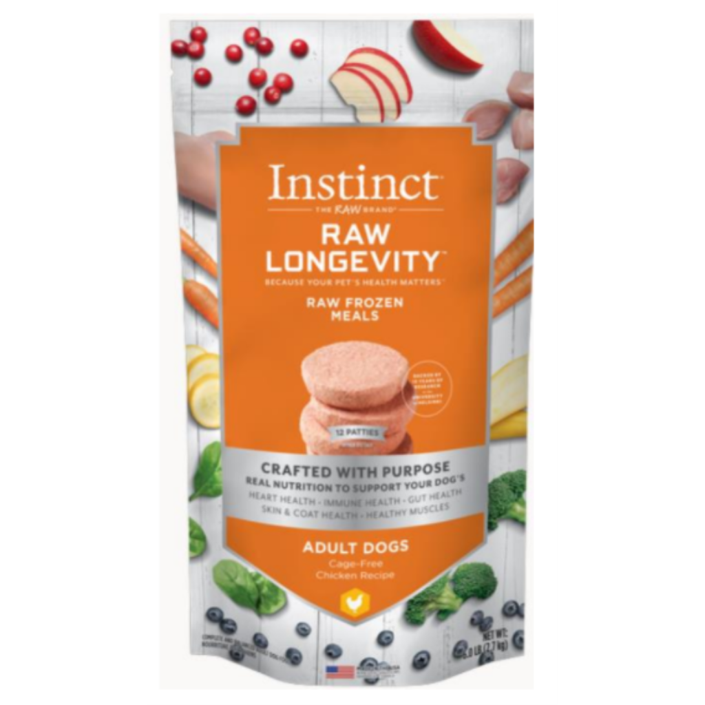 Instinct Longevity - Dog Chicken Patties