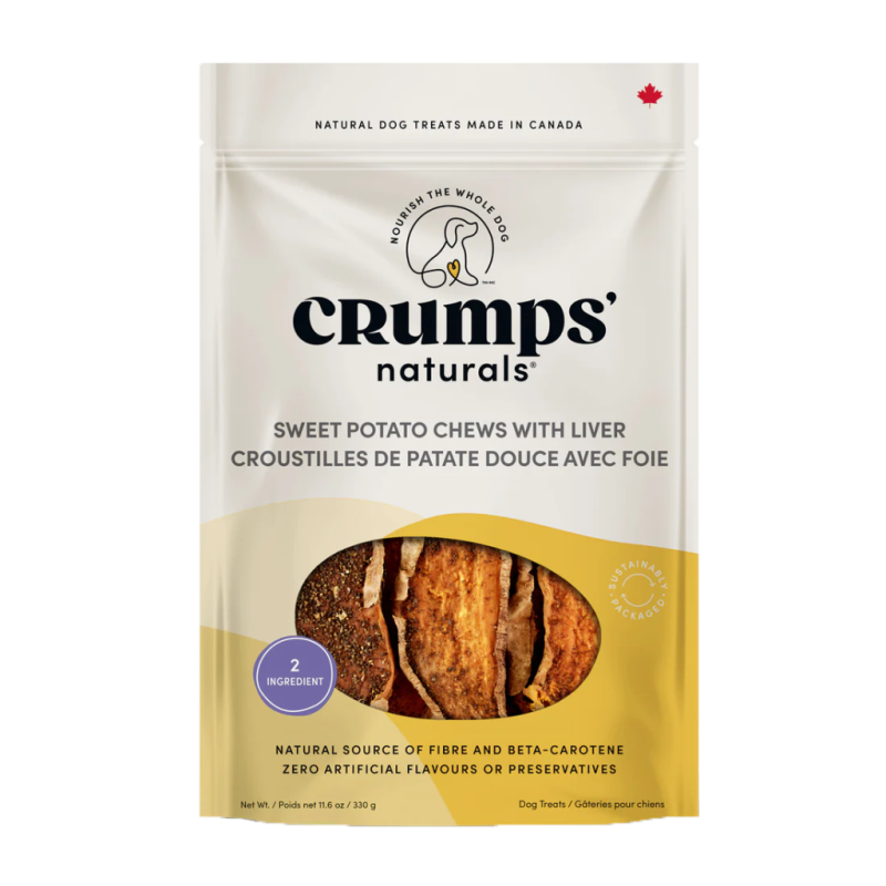 Crumps - Sweet Potato Chews with Liver