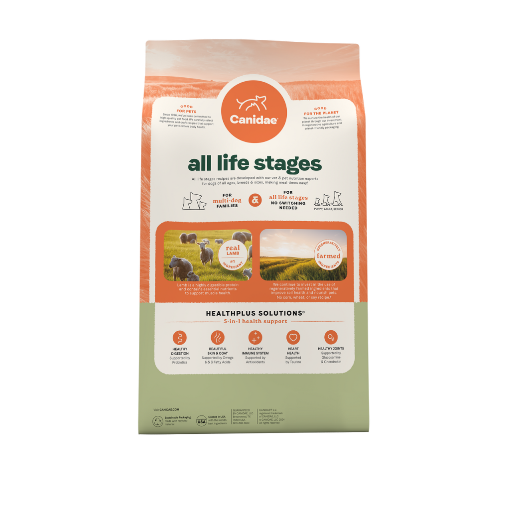 Canidae - All Life Stages - Dog Lamb Meal & Ancient Grains