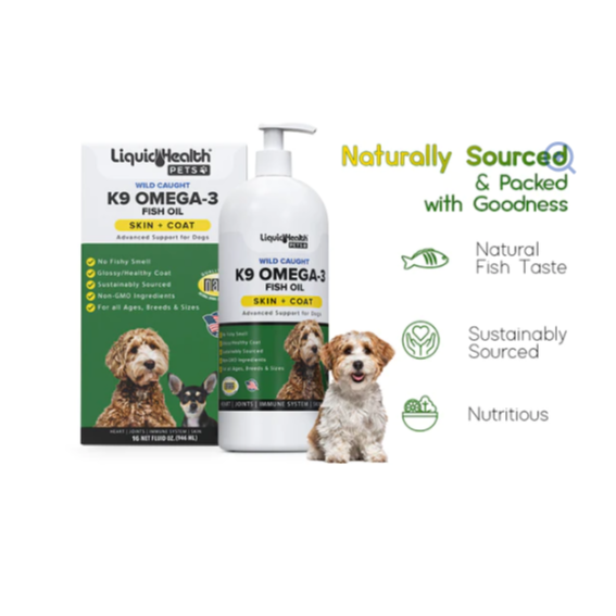 Liquid Health - Dog Omega-3 Fish Oil