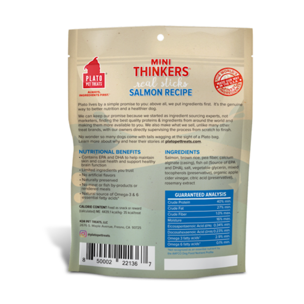 Plato - Mini Thinkers Salmon Recip