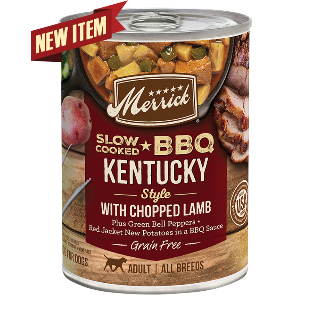 Merrick - Dog BBQ Kentucky Lamb Canned Dog