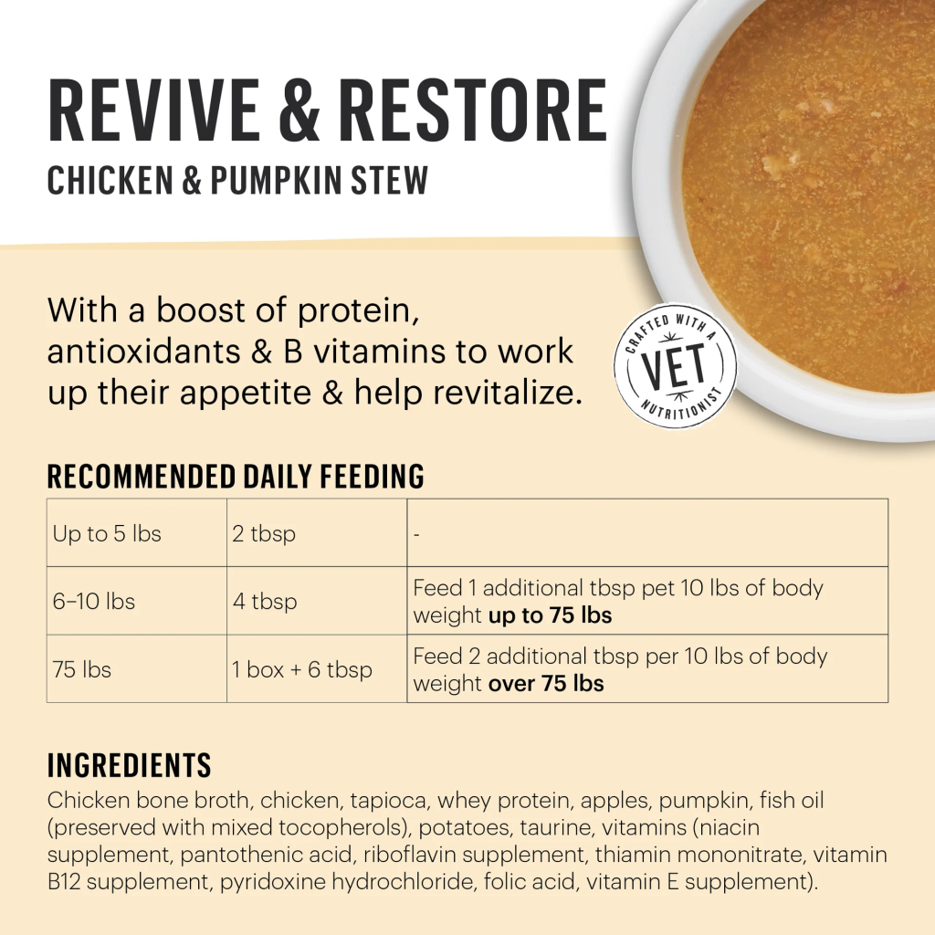 Functional Pour Overs Revive & Recovery - Chicken Stew