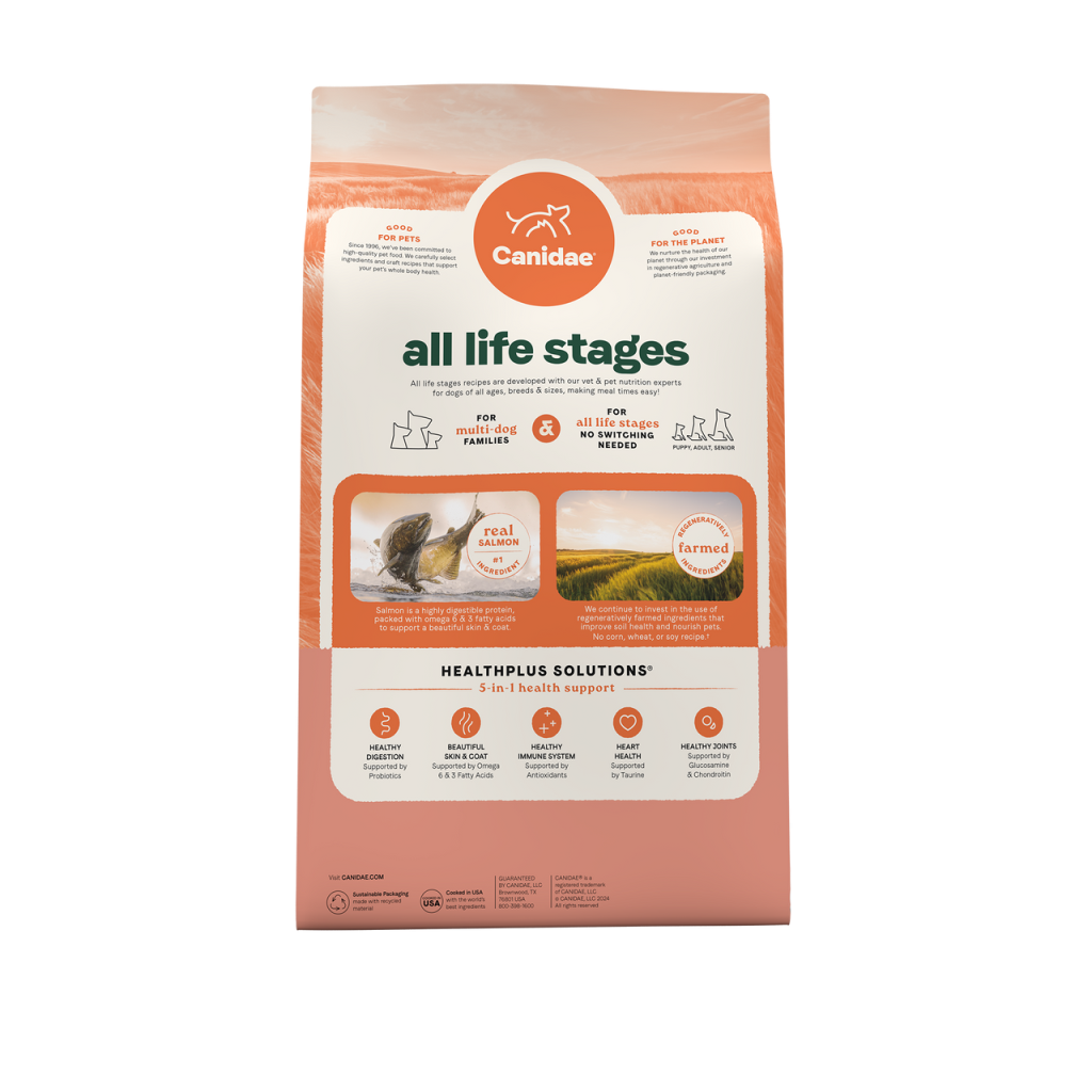 Canidae - All Life Stages - Dog Salmon Meal & Ancient Grains