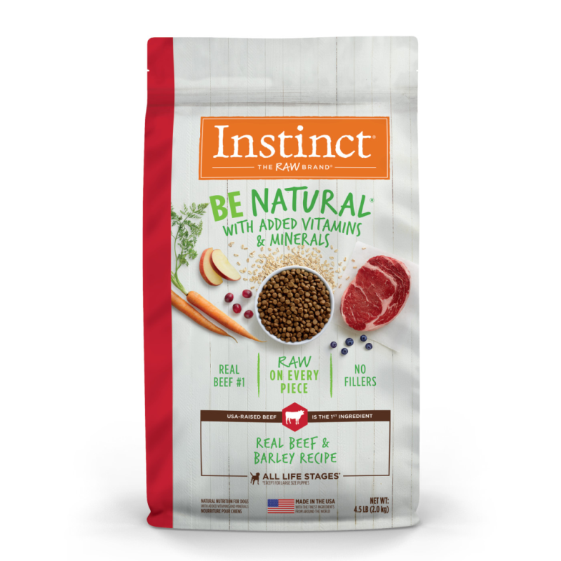 Instinct Be Natural - Dog Beef & Barley