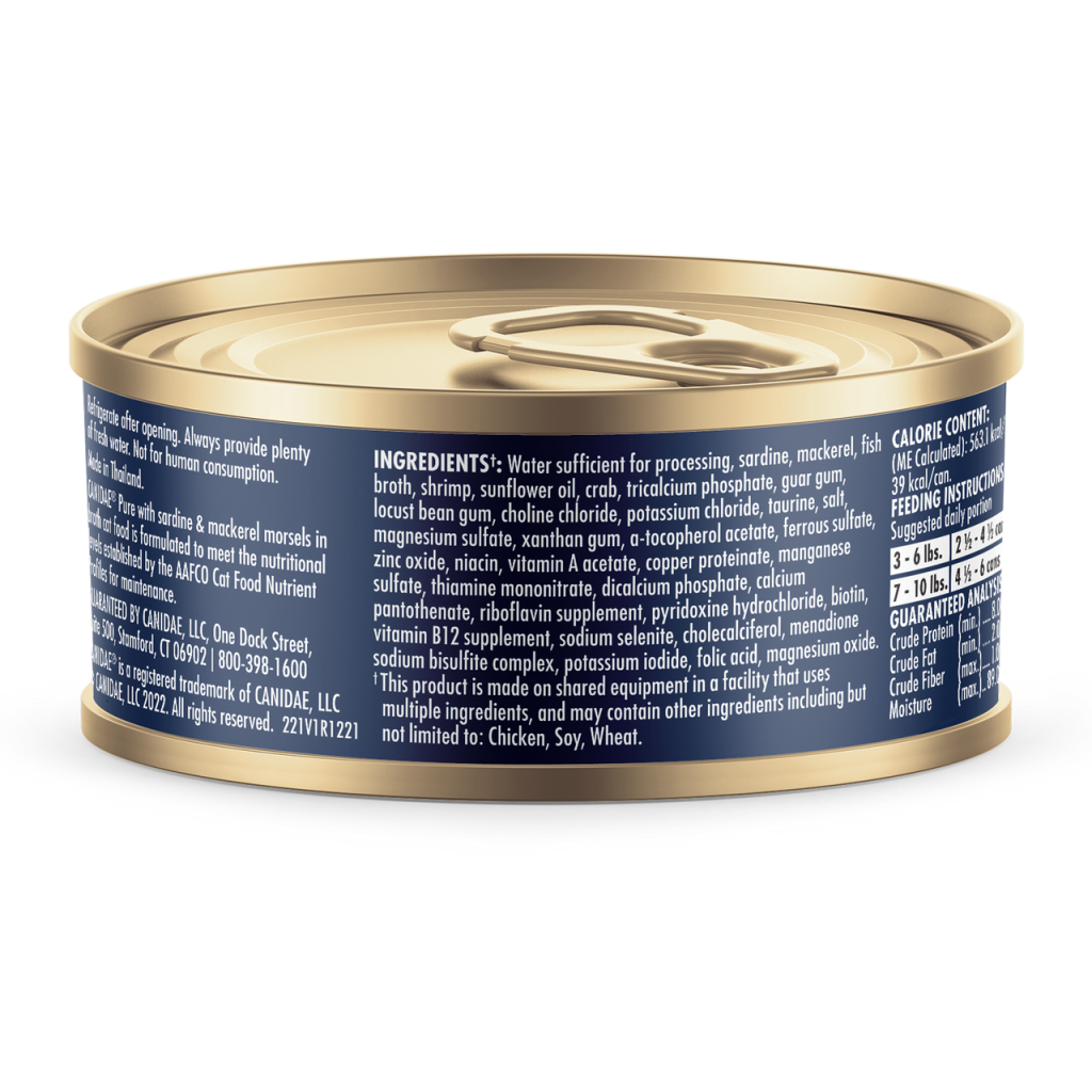PURE - Cat Sardine & Mackerel in Broth