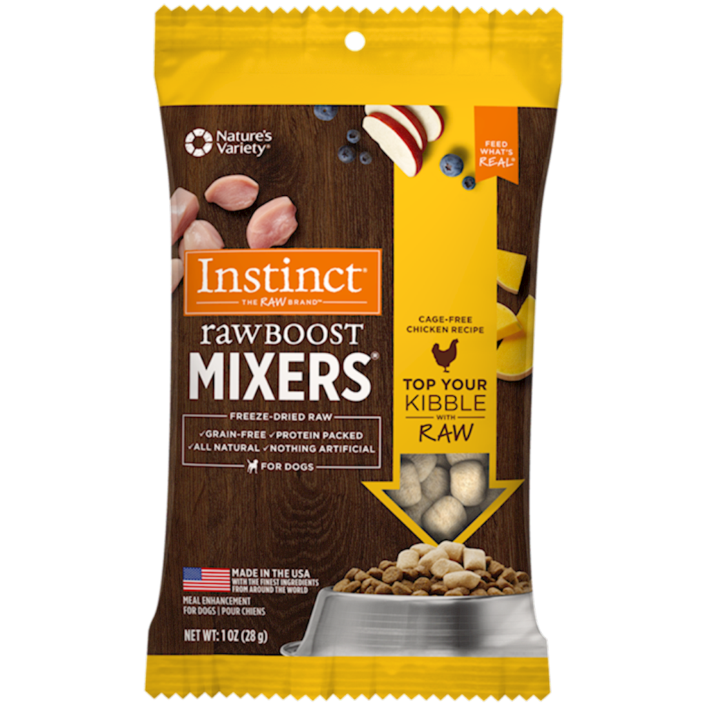 Instinct - Raw Boost Mixers - Dog - Cage-Free Chicken Recipe