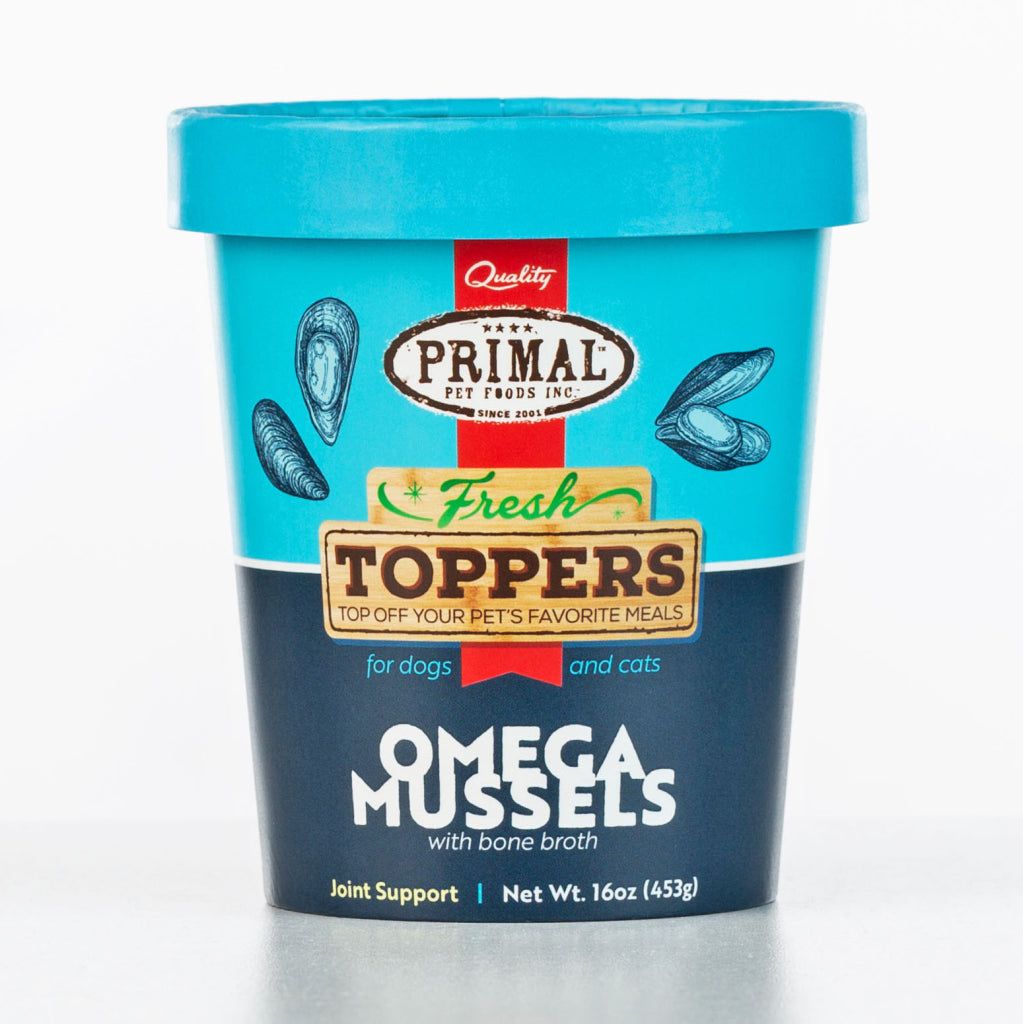 Primal - Fresh Topper Omega Mussels