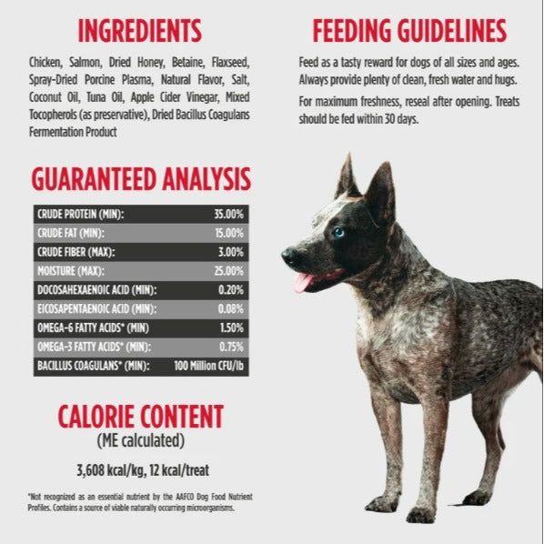 Nulo - Freestyle - Dog Functional Jerky Puppy Chicken & Salmon