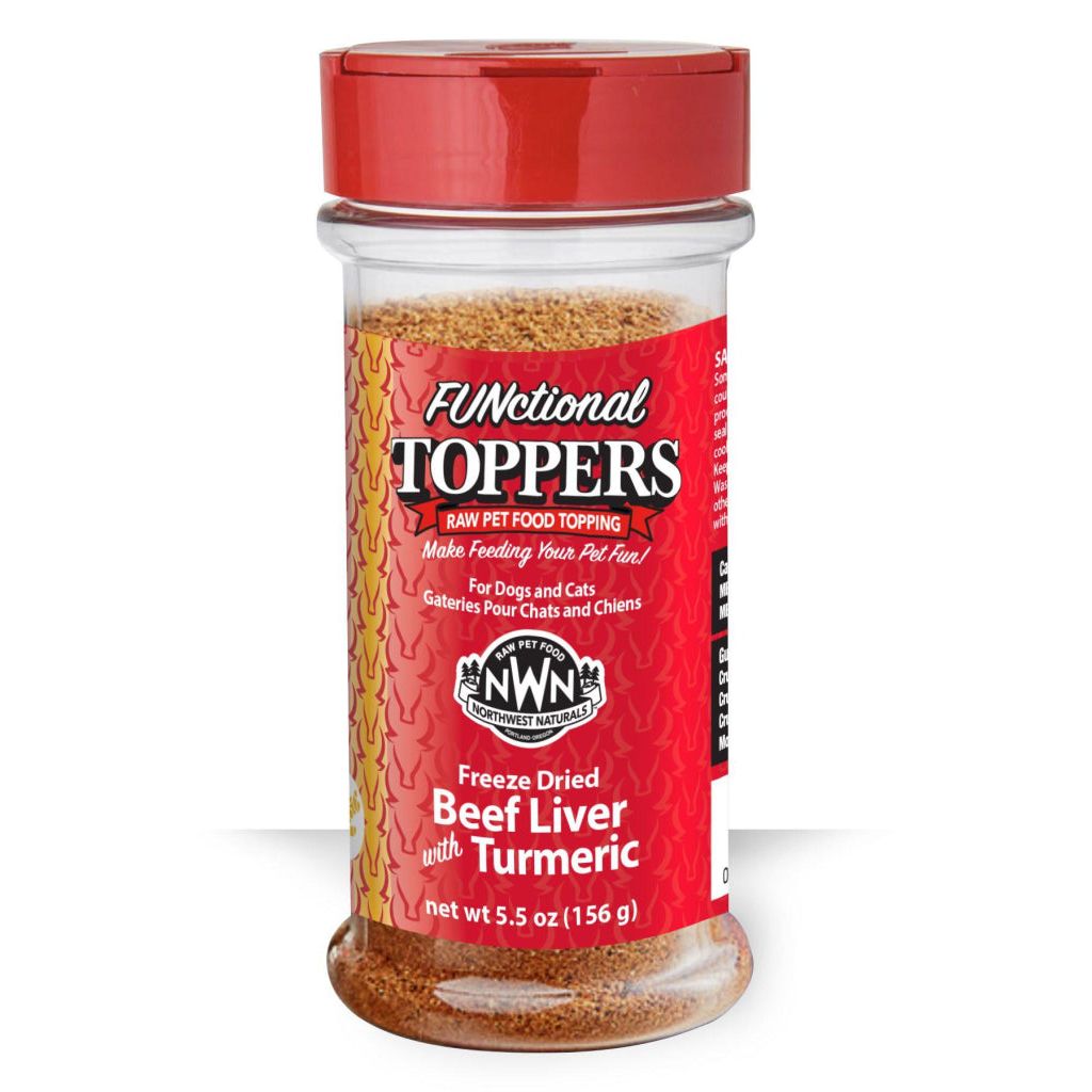 Northwest Naturals - Functional Toppers Beef Liver & Turmeric