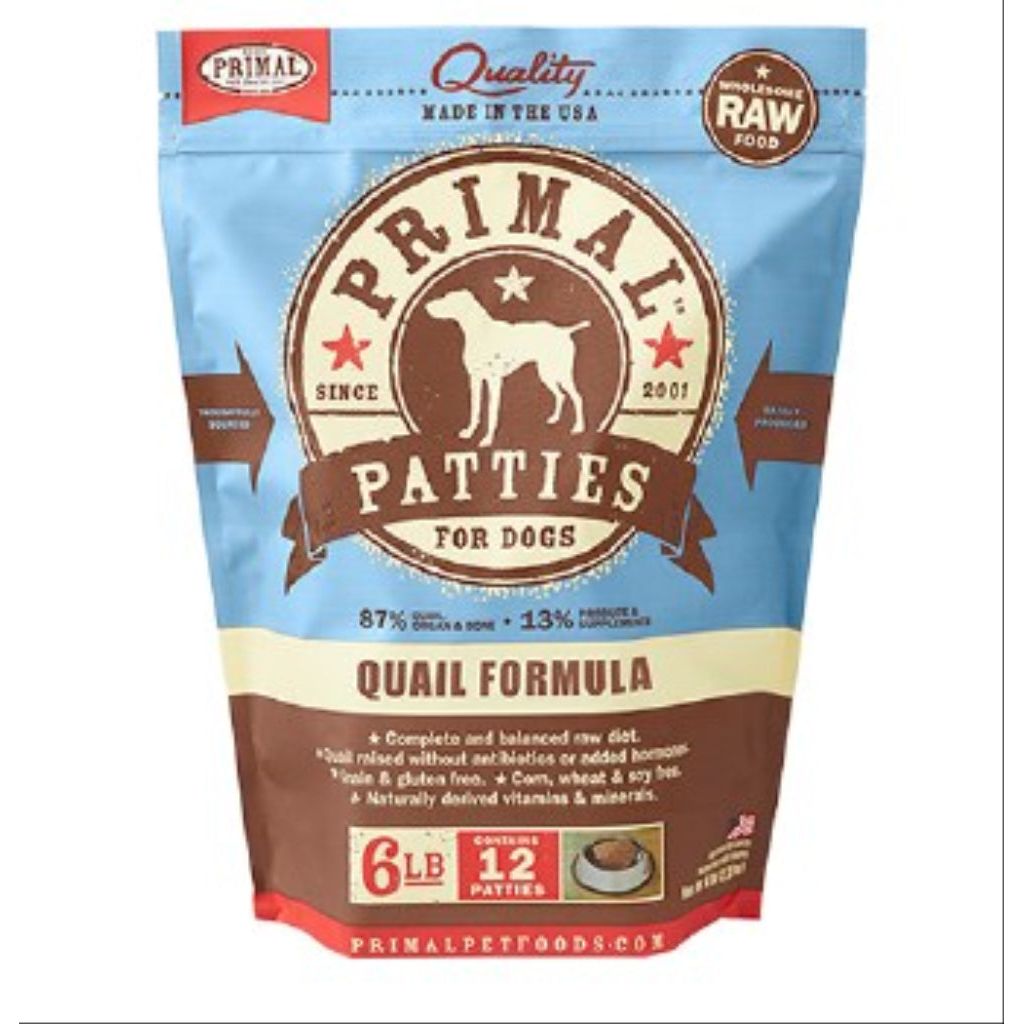 Primal - Dog Quail Patties