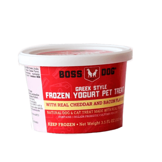 Boss Dog - Frozen Yogurt Real Cheddar & Bacon 12/3.5 fl oz