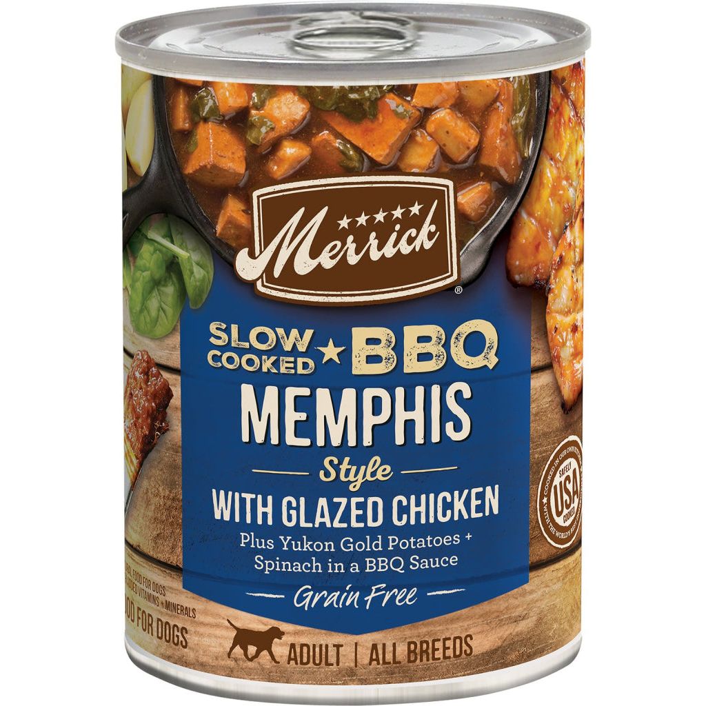 Merrick - Dog BBQ Memphis Chicken Canned