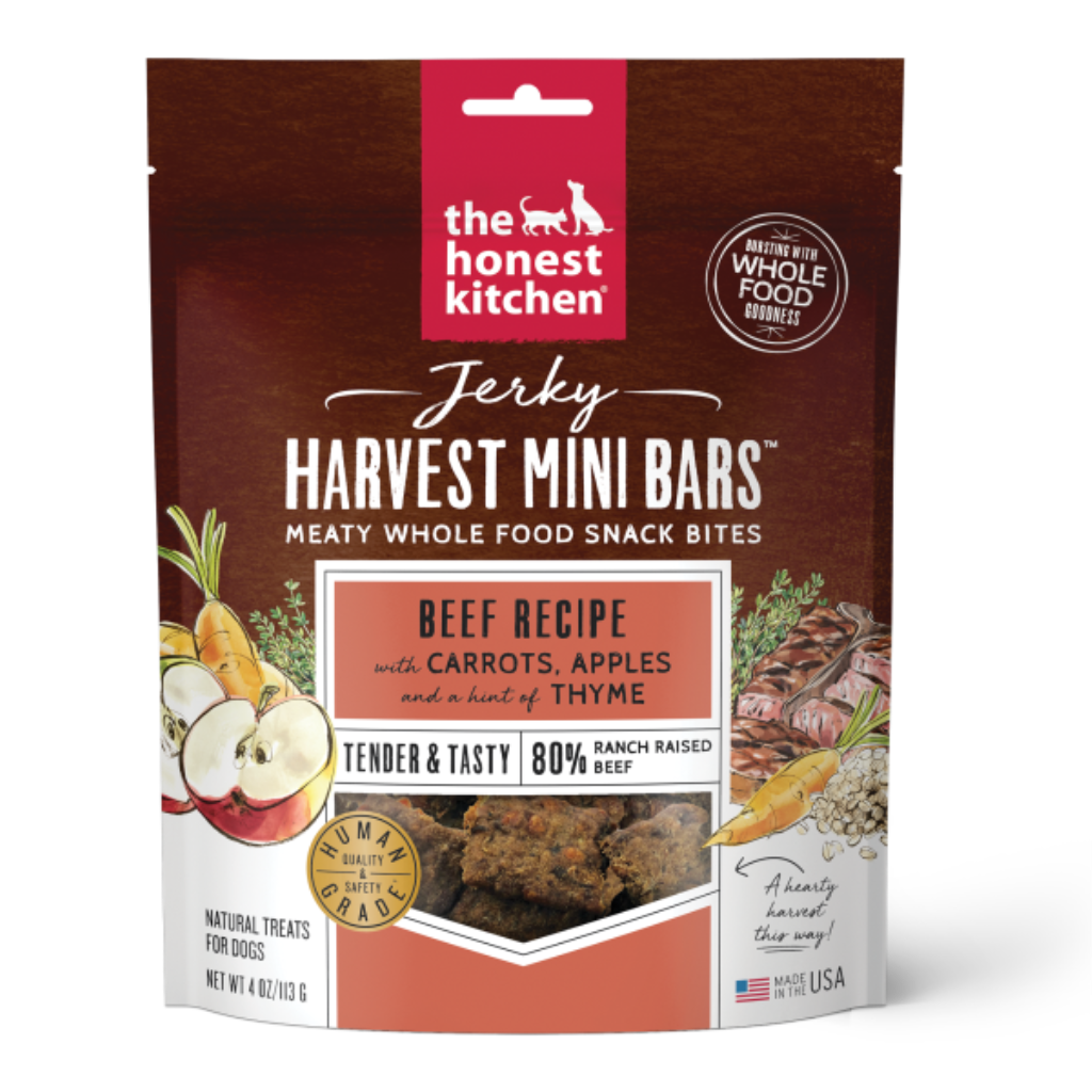 Jerky Harvest Mini Bars Beef with Carrots & Apple