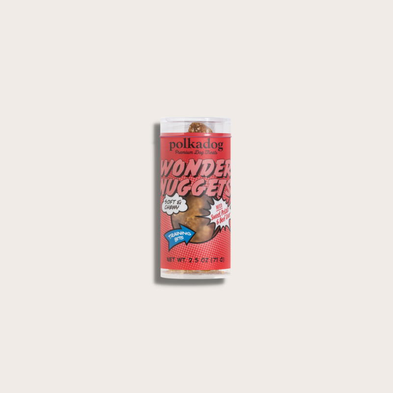 Polkadog Wonder Nuggets Sweet Potato & Beef - Mini Tube