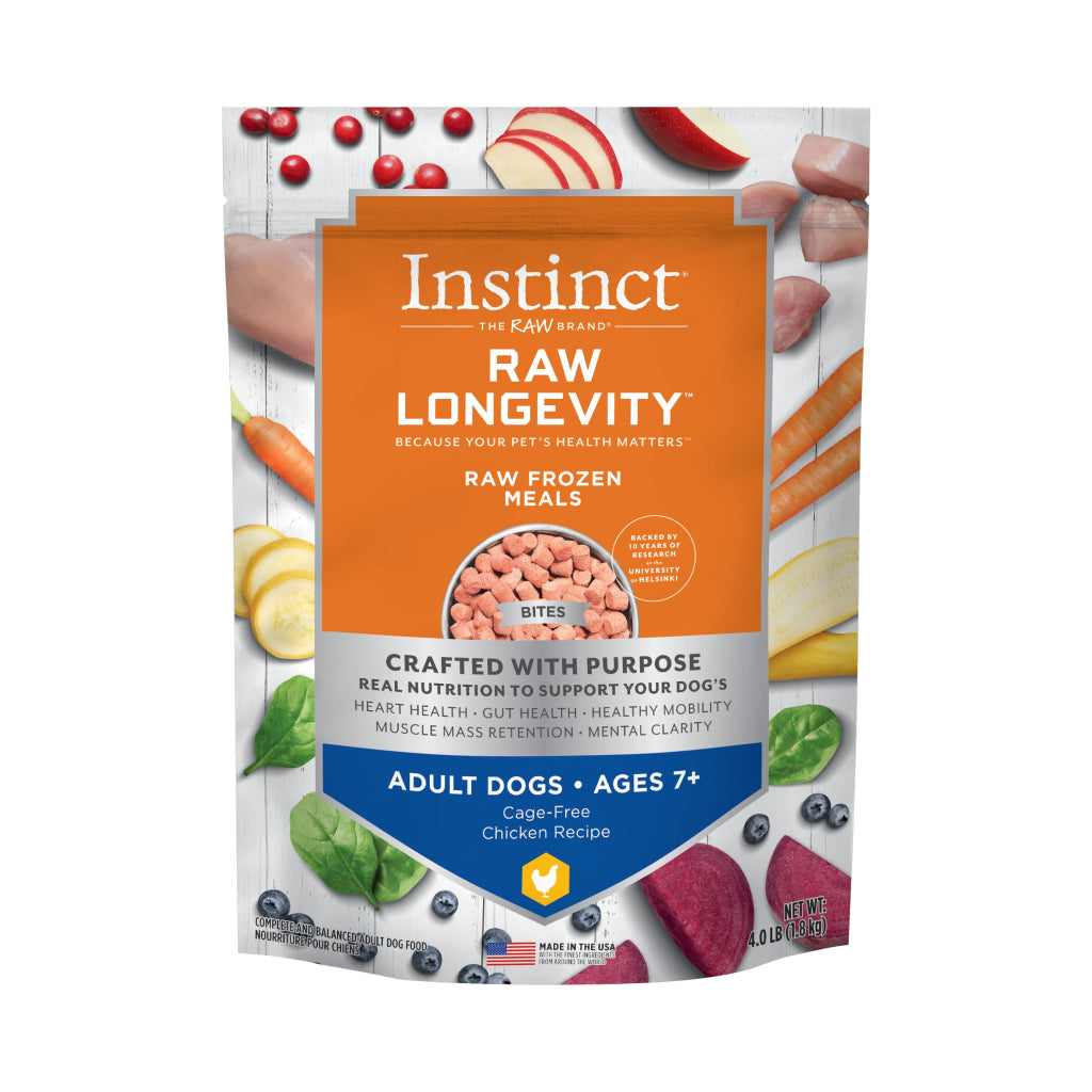 Instinct Longevity - Dog 7+ Chicken Bites