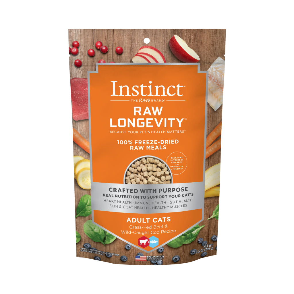 Instinct Longevity - FD Meal Cat Cod/Beef