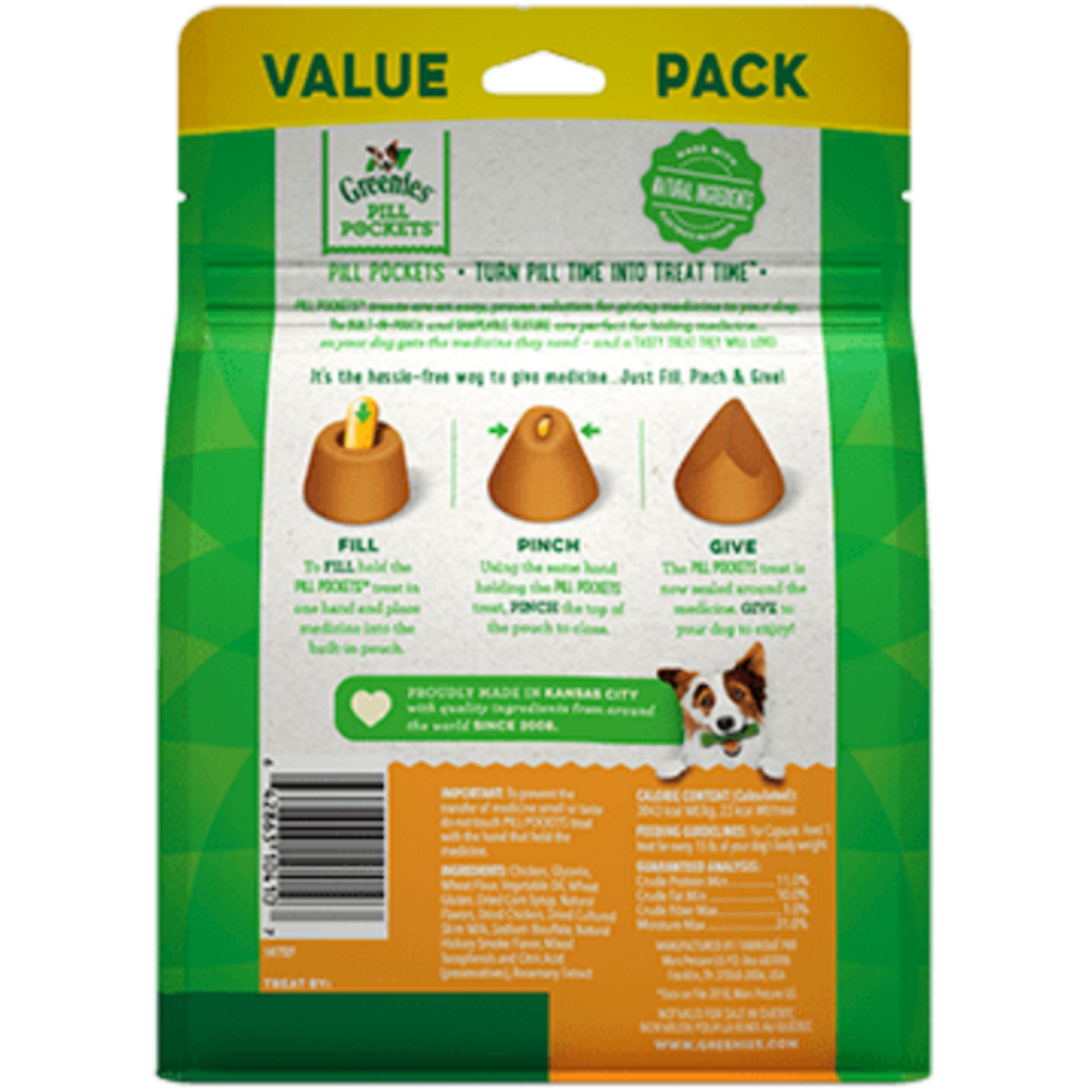 Greenies - Dog Pill Pockets Chicken Capsule