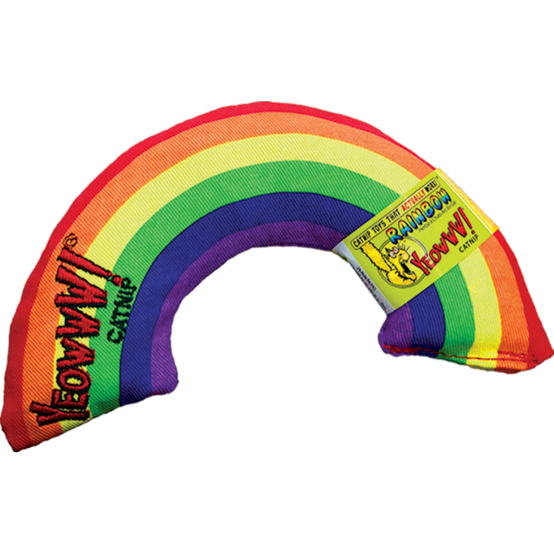 Ducky World - Yeowww Catnip Rainbow Toy