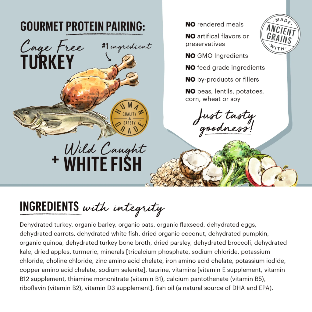 Gourmet Grains Turkey & Whitefish Box