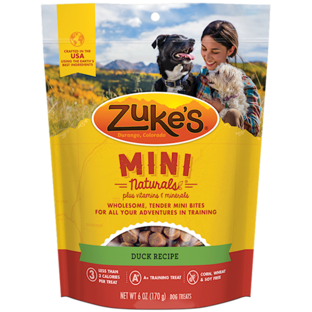 Zukes - Dog Mini Naturals Duc