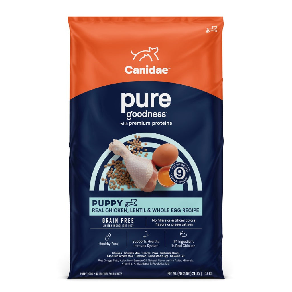Canidae - Pure - Dog Puppy Real Chicken, Lentil & Whole Egg