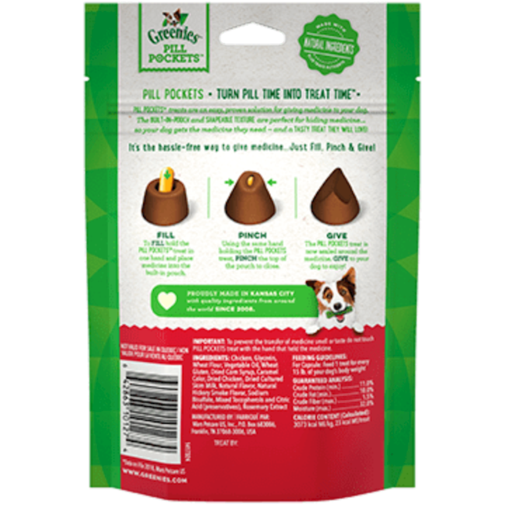 Greenies - Dog Pill Pockets Hickory Capsule