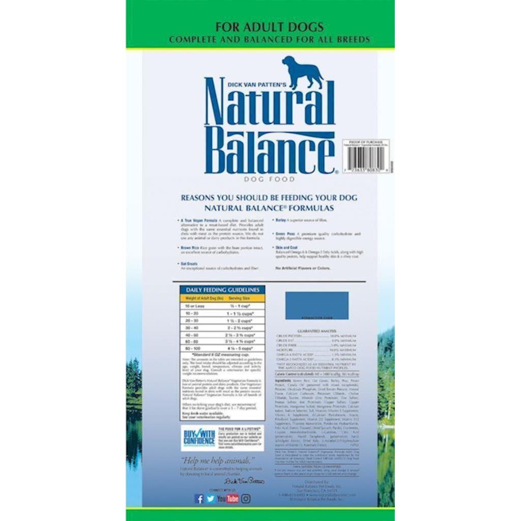 Natural Balance - Dog Vegetarian Formula