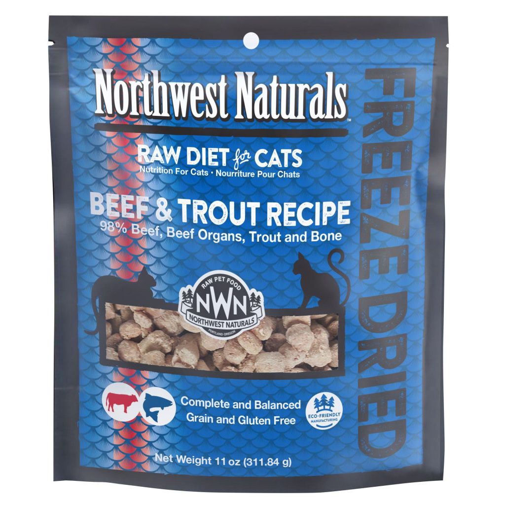 Northwest Naturals - FD Cat Beef & Trout Nibbles