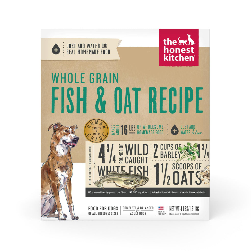 Whole Grain Fish & Oats Dog Food Box