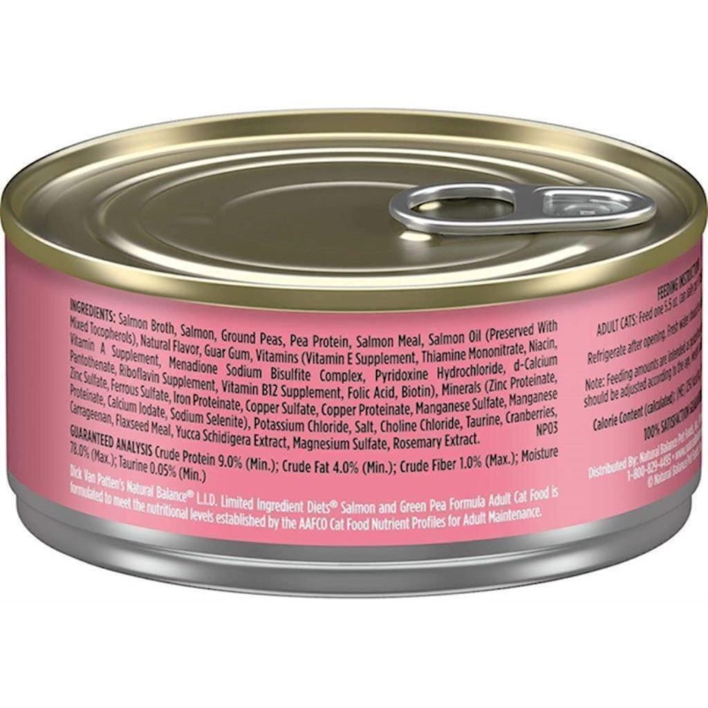 Natural Balance - LID - Cat Salmon & Green Pea
