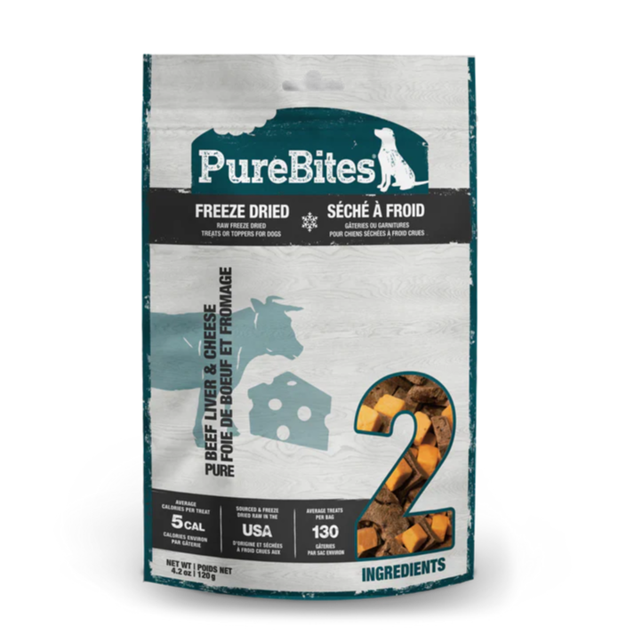 PureBites - Beef &amp; Cheese Freeze Dried Dog Treats