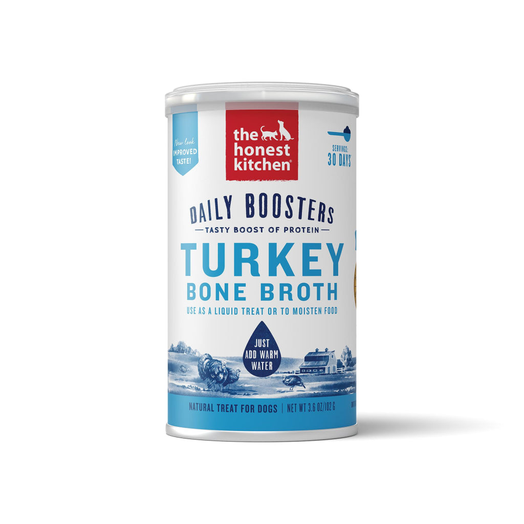 The Honest Kitchen - Dog Turkey Bone Broth With Ginger