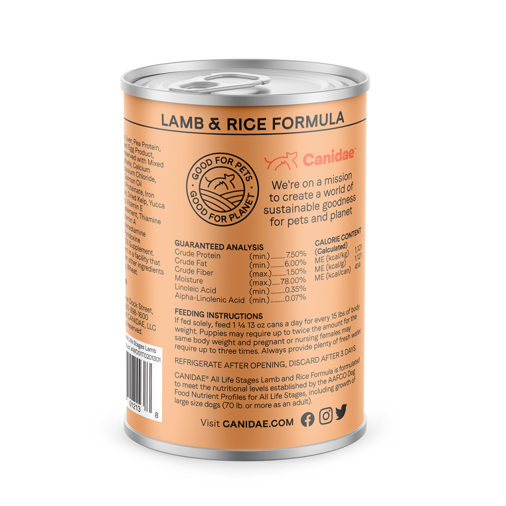 Canidae - All Life Stages - Dog Lamb & Rice