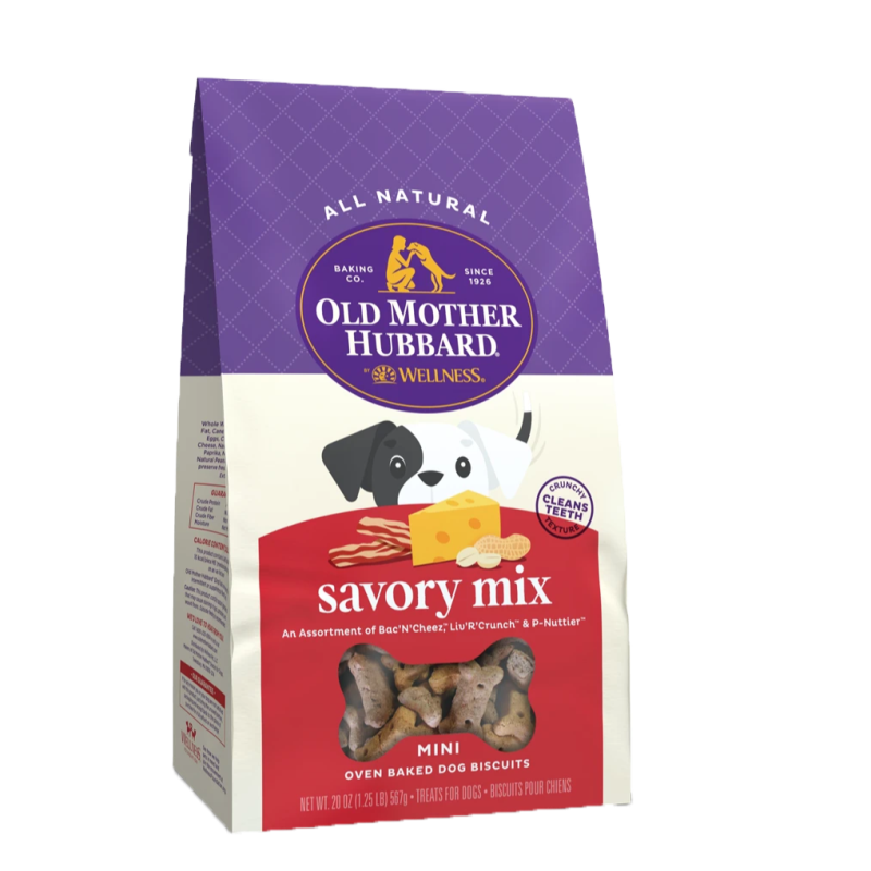 WellPet - Old Mother Hubbard - Dog Biscuits Savory Mix Mini