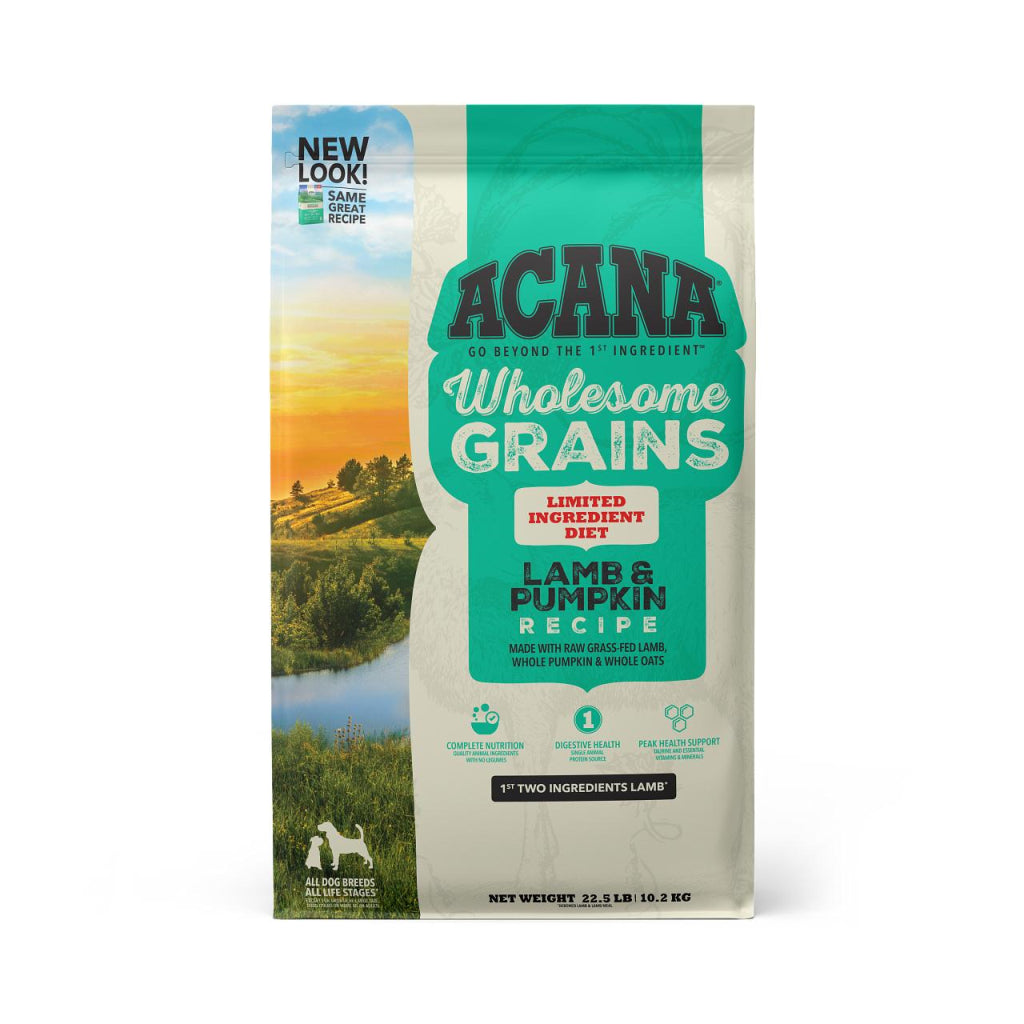 Champion - Acana - Dog Singles Wholesome Grains Lamb & Pumpkin