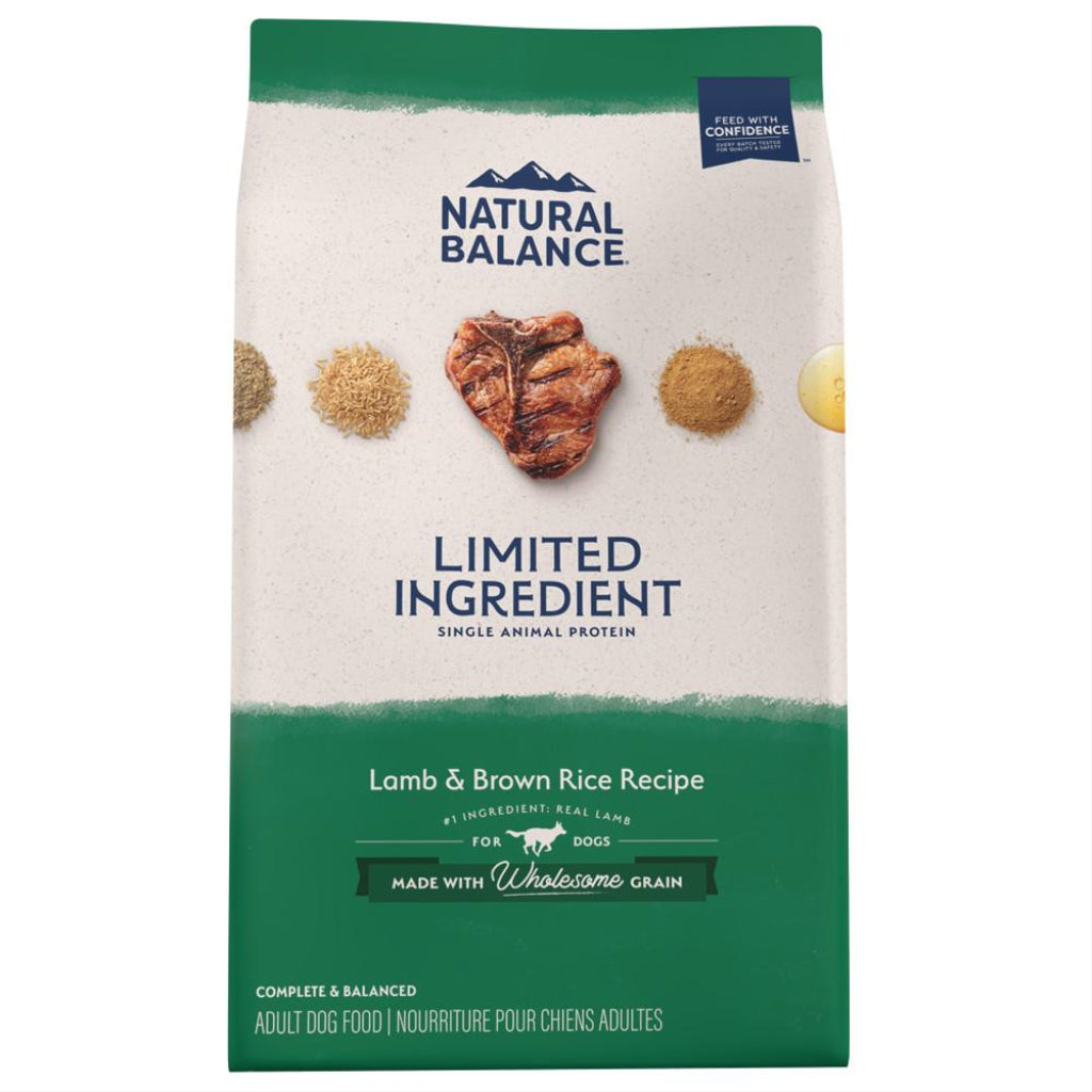Natural Balance - Lid - Dog Lamb & Brown Rice