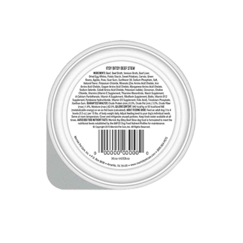 Merrick - Lil Plates - Dog Grain Free Itsy Bitsy Beef Stew
