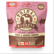 Primal - Dog Turkey & Sardine Nuggets