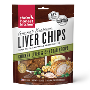 Barbecue Liver Chips - Chicken Liver & Cheddar