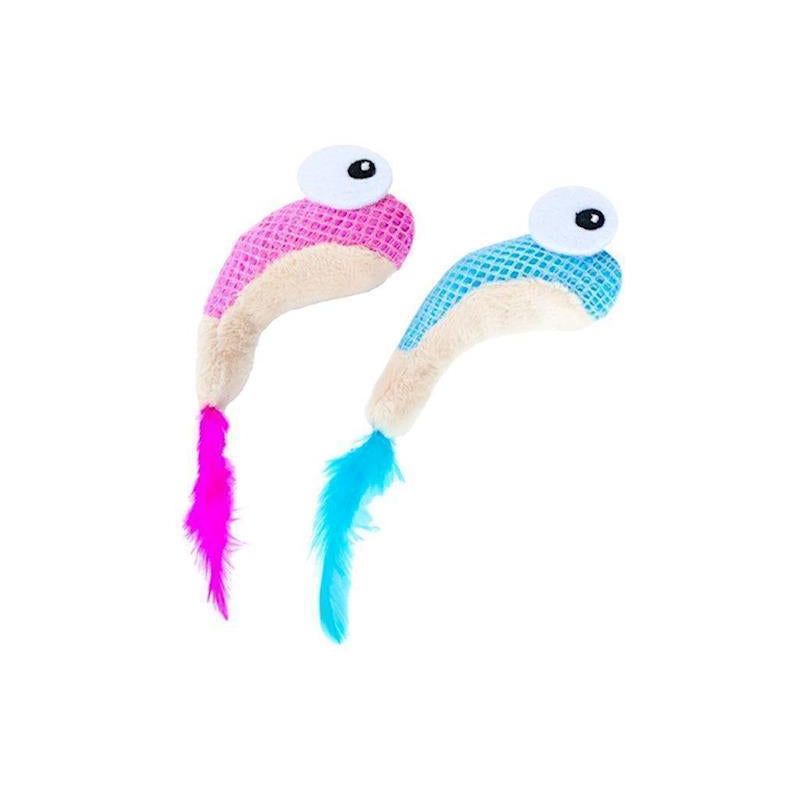 Outward Hound - Cat Dental Shrimpies Teethers 2pk