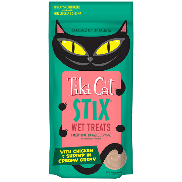 Tiki Cat - Stix Chkn/Shrimp Mousse
