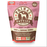 Primal - Dog Turkey & Sardine Patties